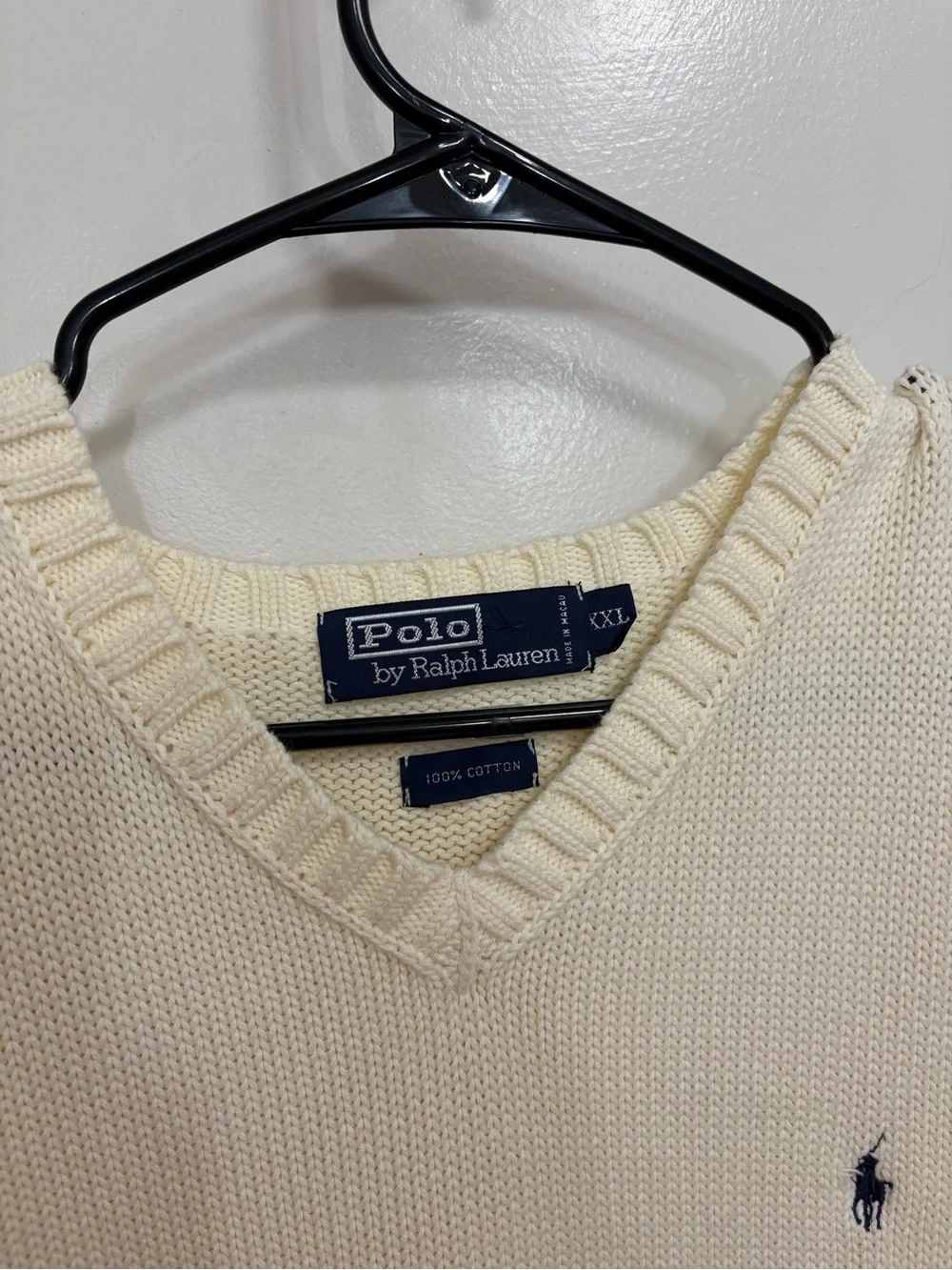 Polo Ralph Lauren cream colored